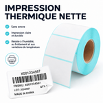 Rouleau 2000 étiquettes thermique FNSKU 52mm x 25mm