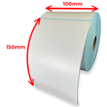 Rouleau 500 étiquettes expéditions 100mm x 150mm