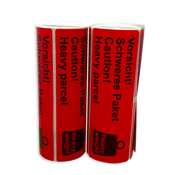 Étiquettes Poids Lourd, 105mm x 37mm, 210 Étiquettes
