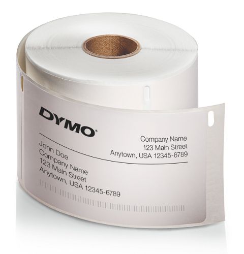 Rouleau de 1000 etiquettes compatibles LabelWriter 32 x 57 mm amovibles papier blanc